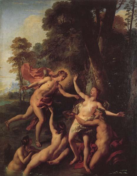 Jean-Francois De Troy Apollo and Daphne Germany oil painting art